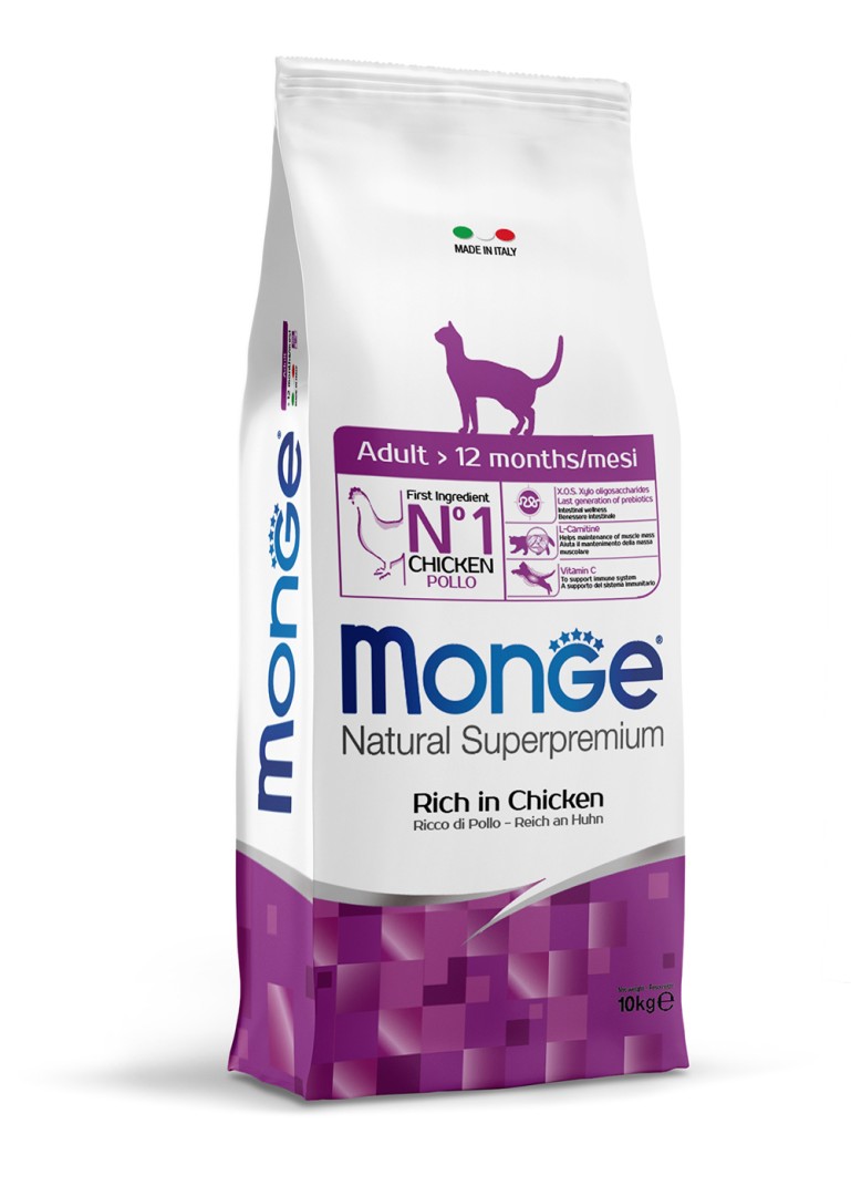 Monge – Daily Line Adult Cat Rich In Chicken - 10 Kg