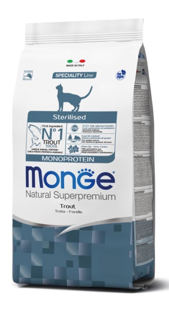 Monge Speciality Line Cat Sterilised Trout - 400gr