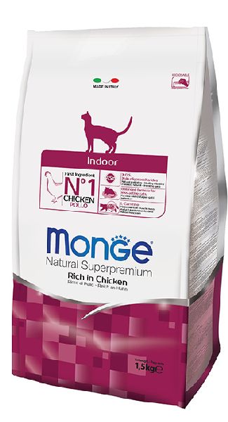 Monge Dl Cat Indoor Chicken - 400gr