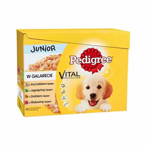 Pedigree Pouches In Jelly Junior Multipack - 1.2 Kg