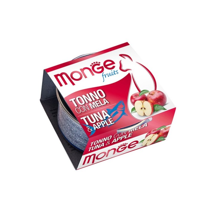 Monge Fruit Cat Wet Tuna & Apple - 80gr