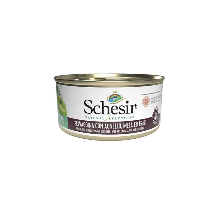 Schesir Ns Dog Lamb Tins - 95gr