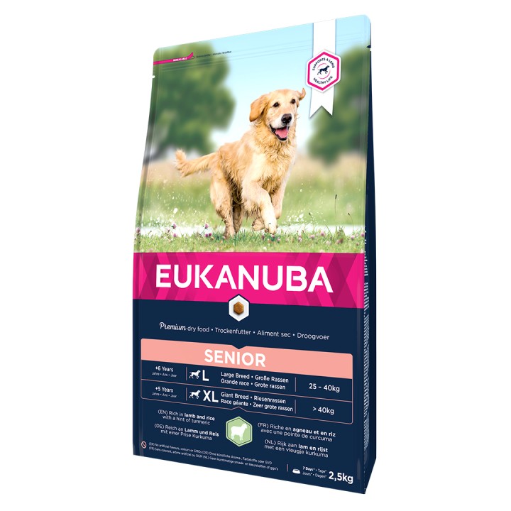 Eukanuba Senior Lamb And Rice - 2.5 Kg