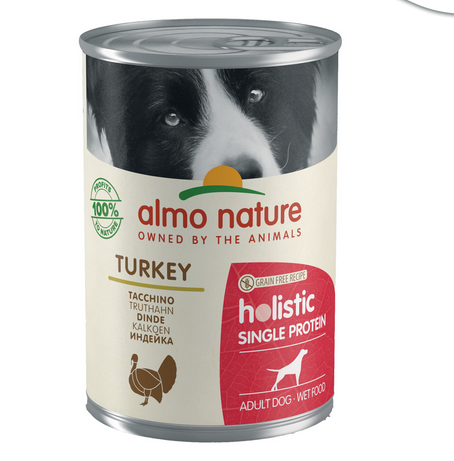 Almo Nature Holistic Single Protein Turkey - 400gr