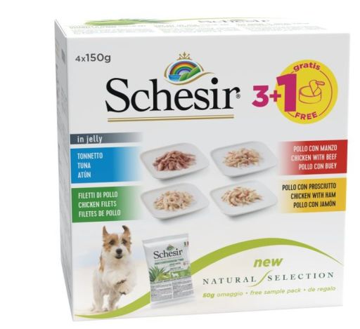 Schesir Multi Pack 3+1 - 150gr