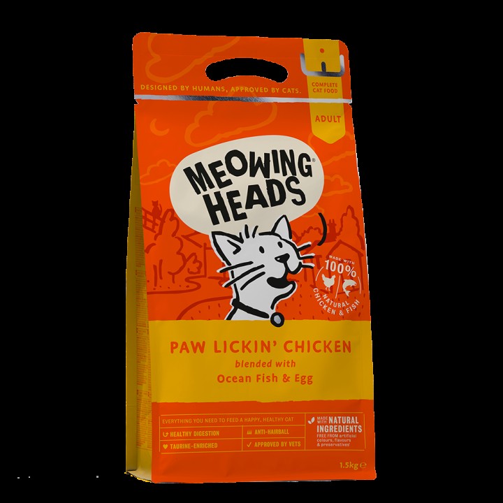Meowing Heads Paw Lickin Chicken - 8 Kg