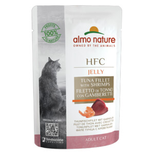 Almo Nature - Hfc Jelly Tuna  Shrimps - 55gr