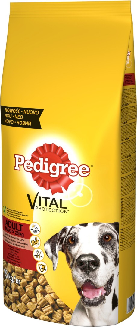 Pedigree Adult Large Beef & Rice - 15 Kg