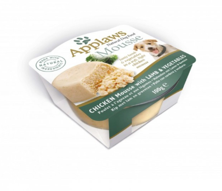 Applaws Mousse Chicken Lamb And Vegetables - 100gr