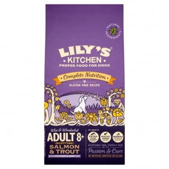 Lily's Kitchen Adult Dog 8+ Salmon And Trout - 1 Kg