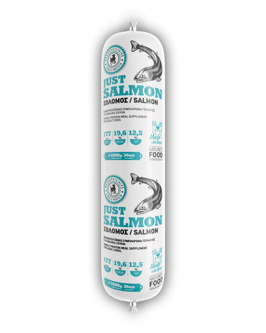 Nature's Just Salmon Sausage - 500gr