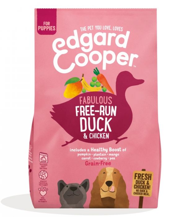 Edgard & Cooper Puppy Fresh Free-run Duck & Chicken