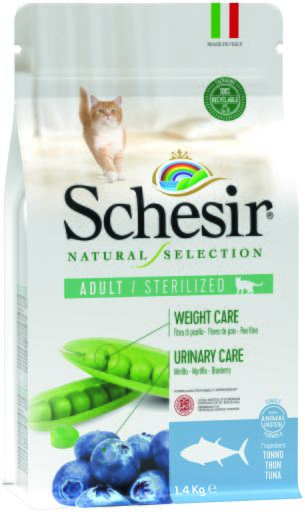 Schesir Natural Selection Cat Sterilized Tuna - 4.5 Kg