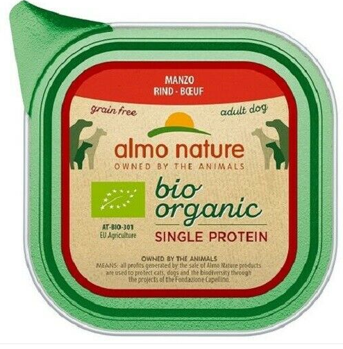 Almo Nature Bio Organic Single Protein Beef Grain Free - 150gr
