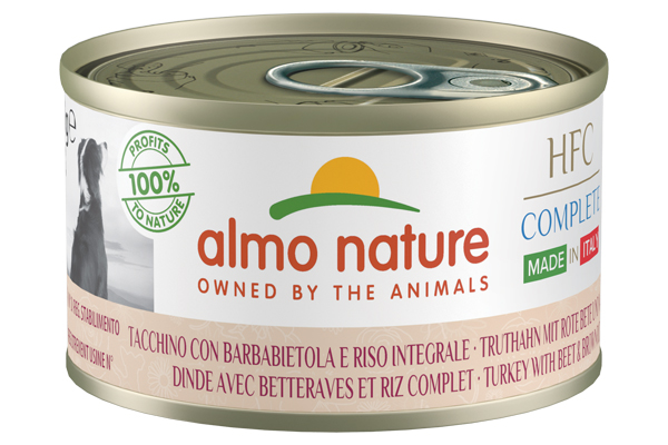 Almo Nature - Hfc Complete Turkey & Beet & Brown Rice - 95gr