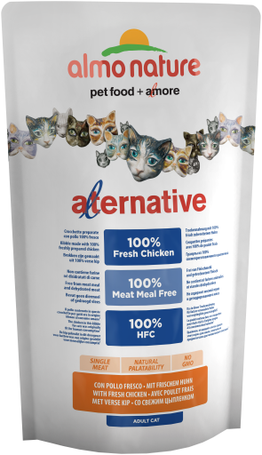 Almo Nature Cat Alternative Dry Chicken And Rice - 750gr