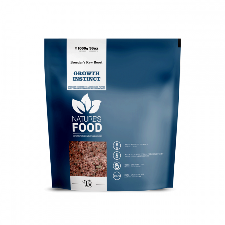 Natures Growth Instinct Breeders Raw Boost - 1 Kg