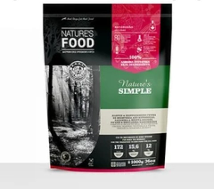 Natures Food Barf Simple Patties - 1 Kg