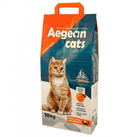 Aegean Cat Litter Orange - 10 Kg