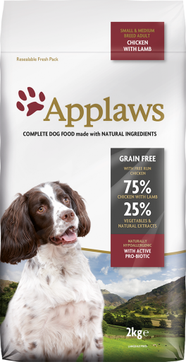 Applaws Adult Small And Medium Breed With Chicken And Lamb - 15 Kg