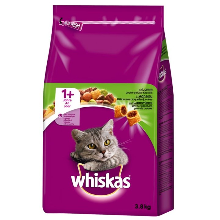 Whiskas Cat Lamb - 1.4 Kg