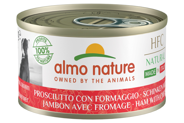Almo Nature - Hfc Natural Ham & Cheese - 85gr