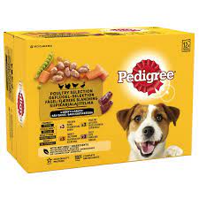 Pedigree Dog Food Pouches Poultry Selection - 1.2 Kg