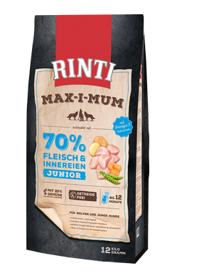 Rinti Maximum Grain Free Junior - 12 Kg