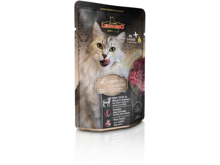 Leonardo Pouch Lamb & Cranberry - 85gr