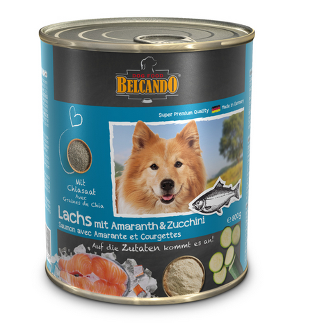 Belcando Salmon With Amaranth & Courgettes - 400gr