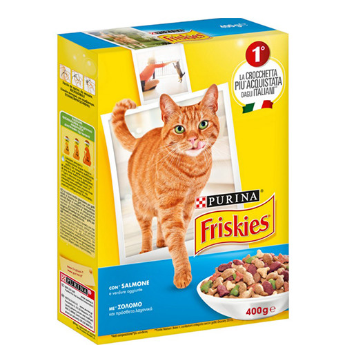 Friskies Salmon  Vegetables - 400gr
