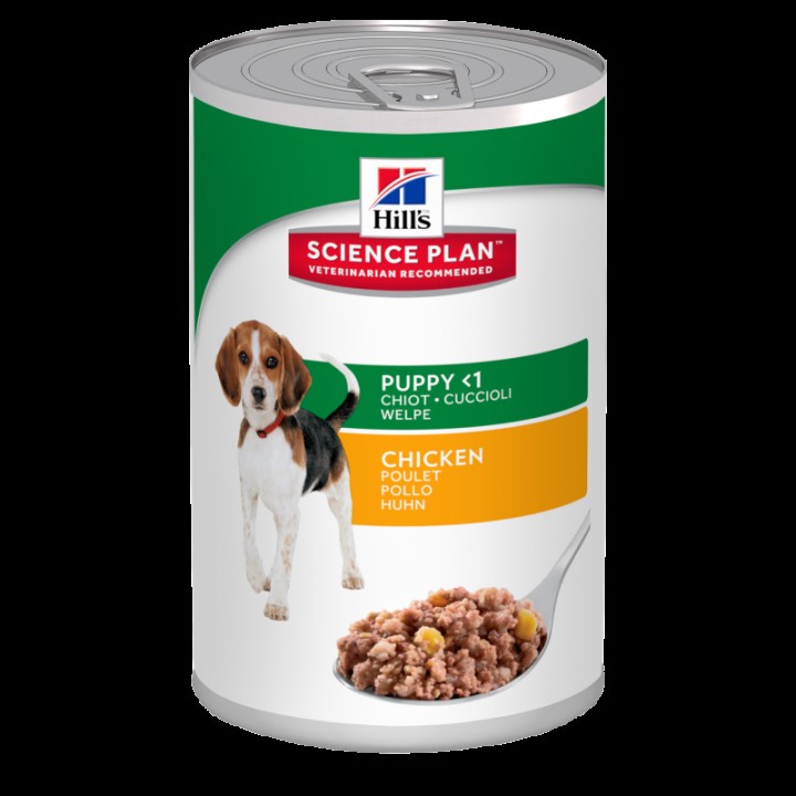 Hill's Science Plan Puppy Food With Chicken - 370gr