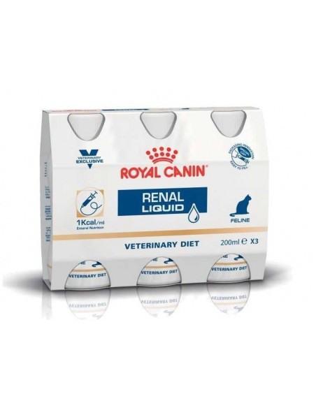 Royal Canin Renal Liquid Cat (3x0.2l) - 600gr