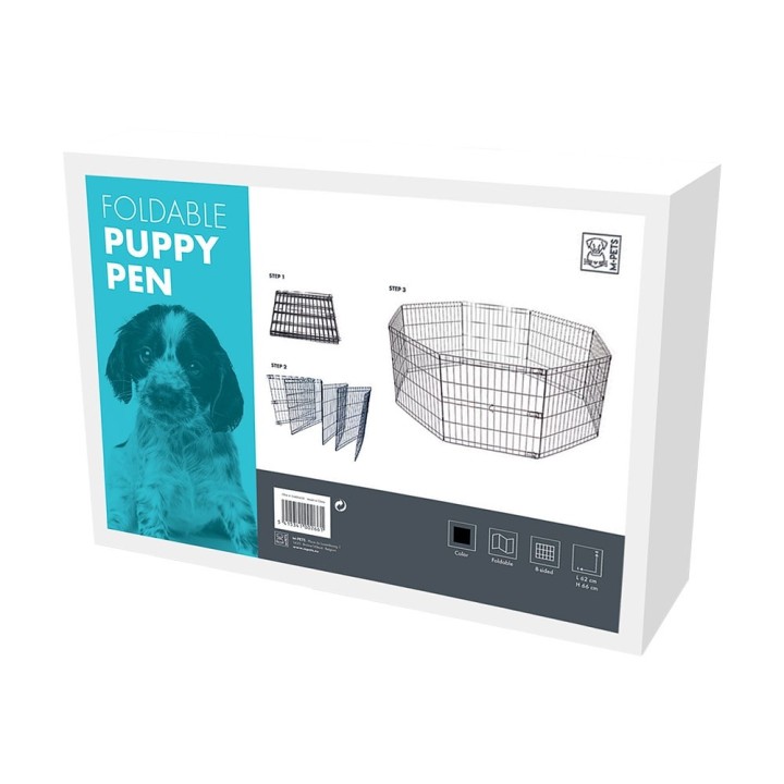M-pets Foldable Puppy Play Pen
