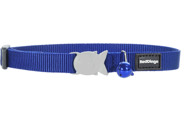 Red Dingo - Classic Dark Blue Cat Collar - Blue