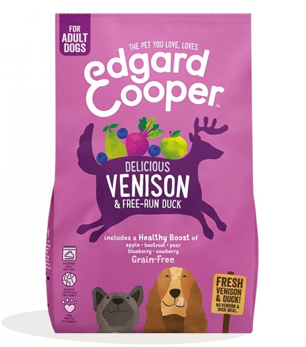 Edgard & Cooper Adult Delicious Venison & Duck - 2.5 Kg