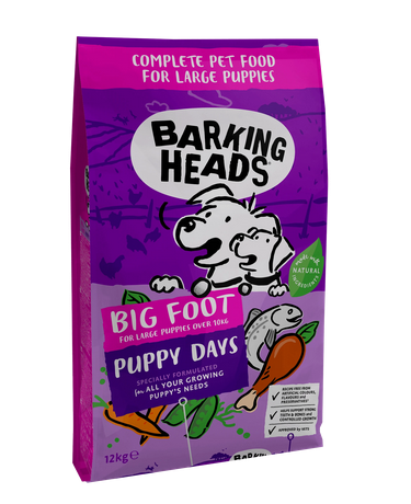 Barking Heads Puppy Days For Large Breed Puppies - 12 Kg