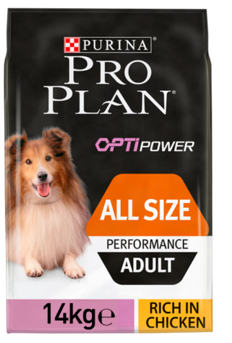 Pro Plan Adult Performance All Size Chicken & Rice - 18 Kg
