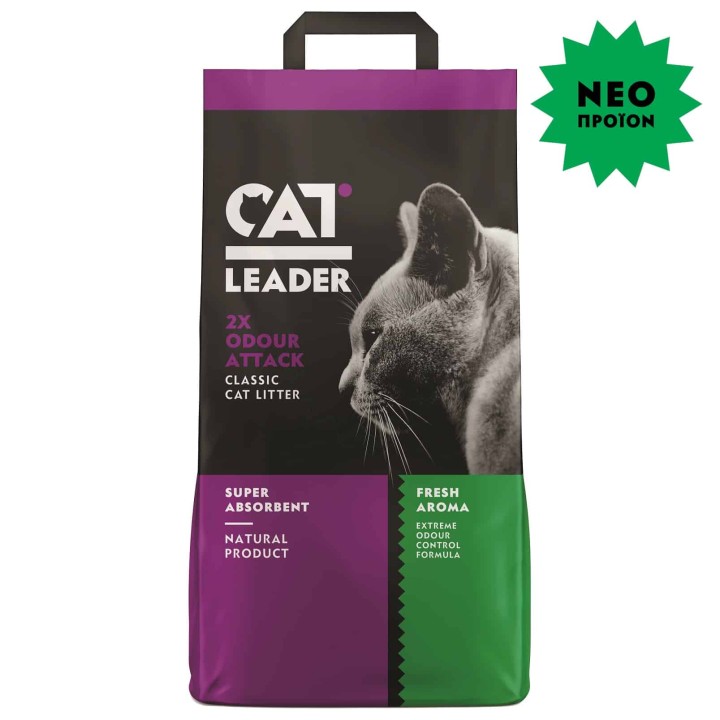 Cat Leader 2x Odour Attack Classic - 10 Kg