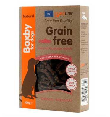 Boxby Snack With Salmon Grain Free 100gr - 100gr