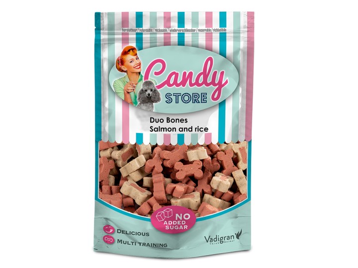 Candy Store Duo Bones Salmon And Rice Mix - 180gr