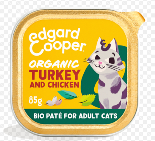 Edgard Cooper Cat Organic Turkey & Chicken  85gr - 85gr