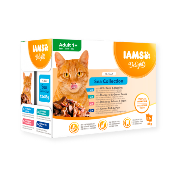 Iams Cat Delight Sea Collection Multipack - 85gr