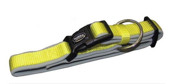 Nobby Collar Classic Preno Yellow-grey L 25-35 Cm W 15-20 Mm - 20-30cm