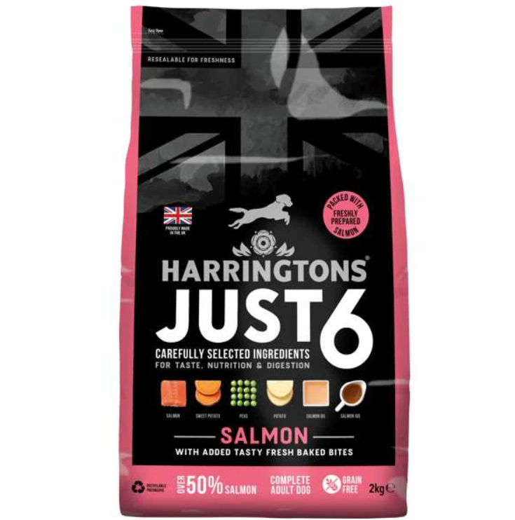 Harringtons Just 6 Salmon - 2 Kg