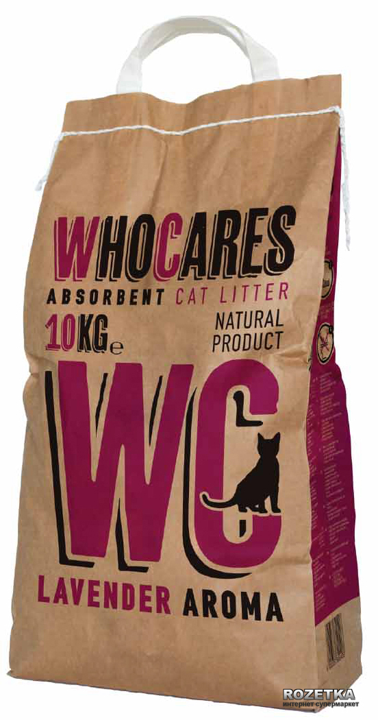 Wc Lavender Cat Litter Non Clumping - 10 Kg