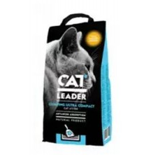 Geohellas Cat Leader Clumping Ultra Litter -baby Powder-5 Kg - 5 Kg
