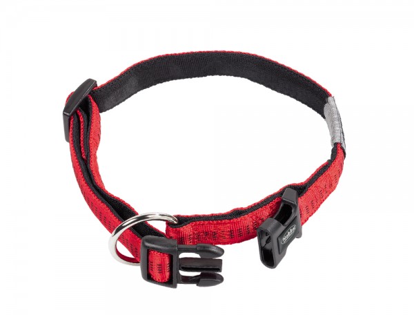 Nobby Collar Soft Grip Red - Medium