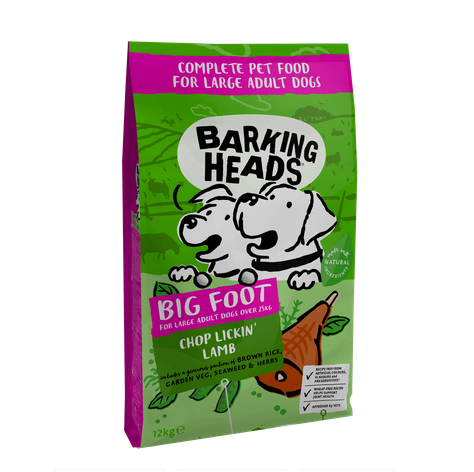 Barking Heads Chop Lickinlamb Adult Large Breed - 12 Kg