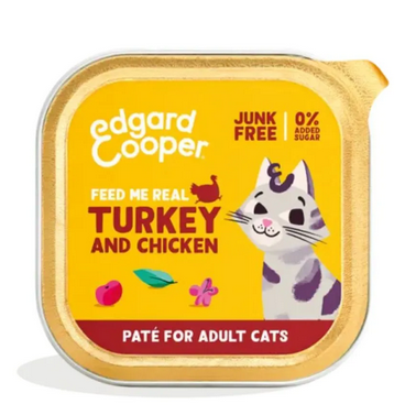Edgard Cooper Cat Adult Turkey & Chicken 85gr - 85gr